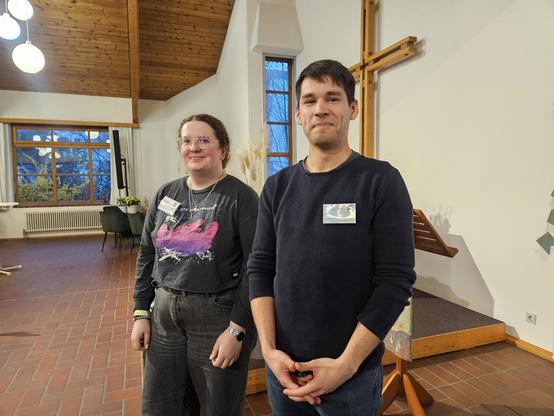 Zwei Vertreter der Landessynode waren zu Gast