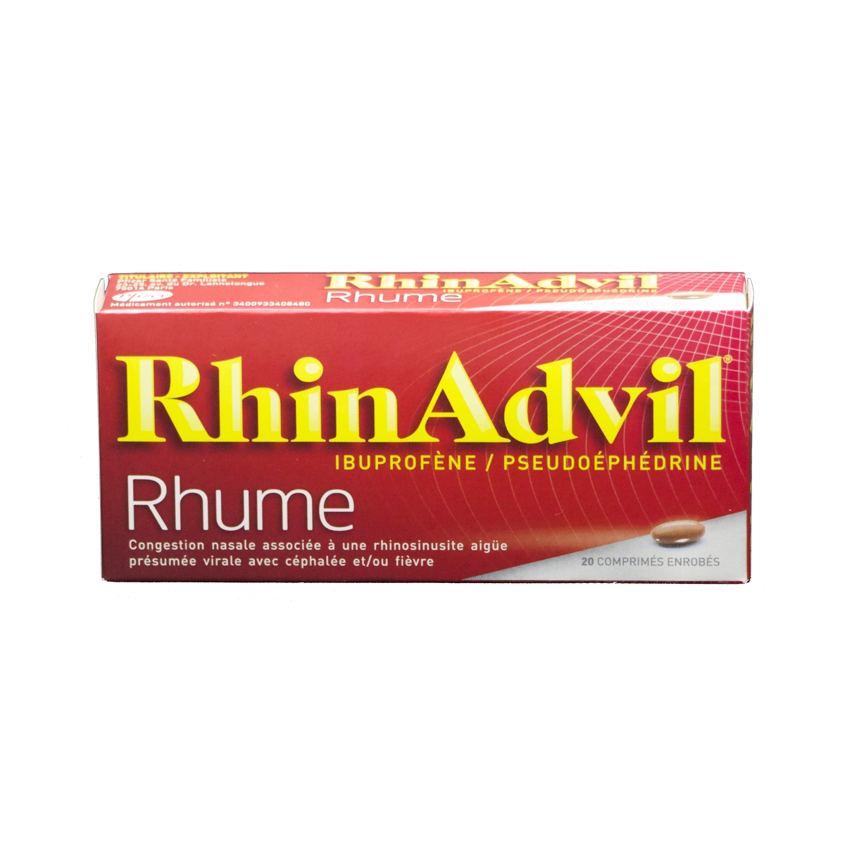 RHINADVIL RhinAdvil Rhume 20 comprimés