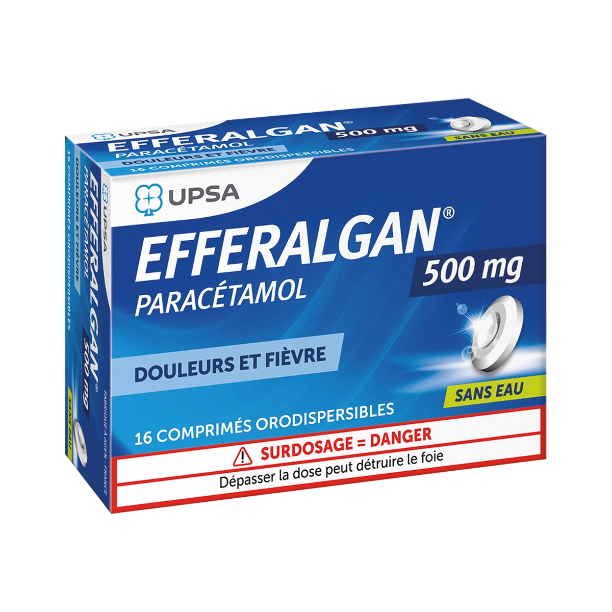 EFFERALGAN 500MG ODIS CP ORODISP B/16