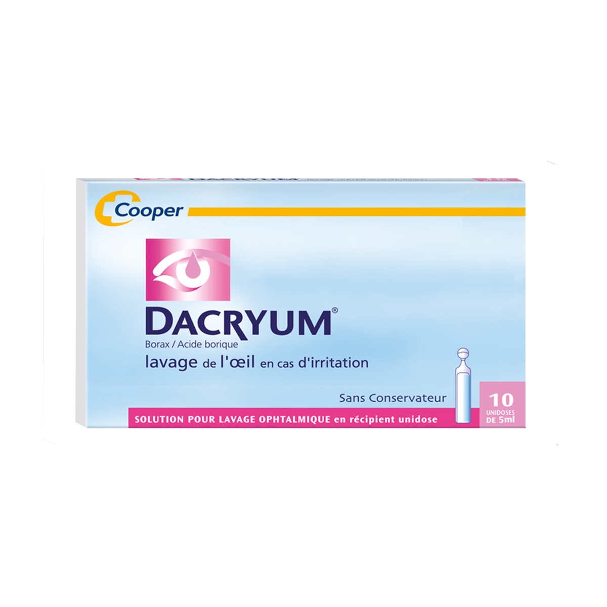 DACRYUM SOL OPTH 10 UNIDOSES