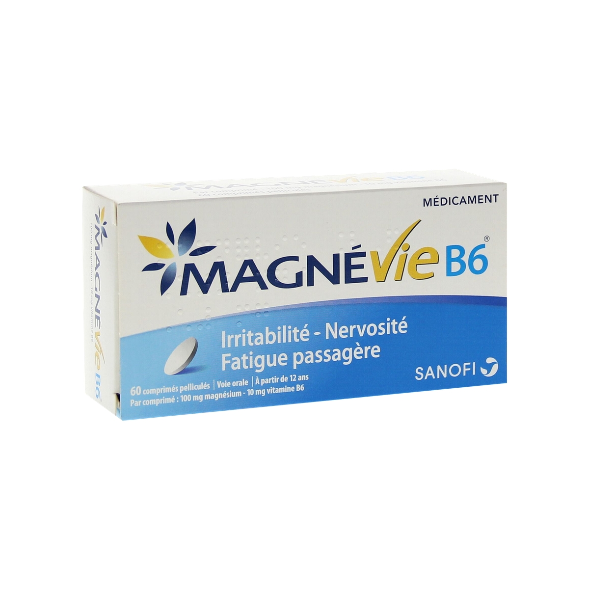 MAGNEVIE B6 100MG/10MG CPR 60