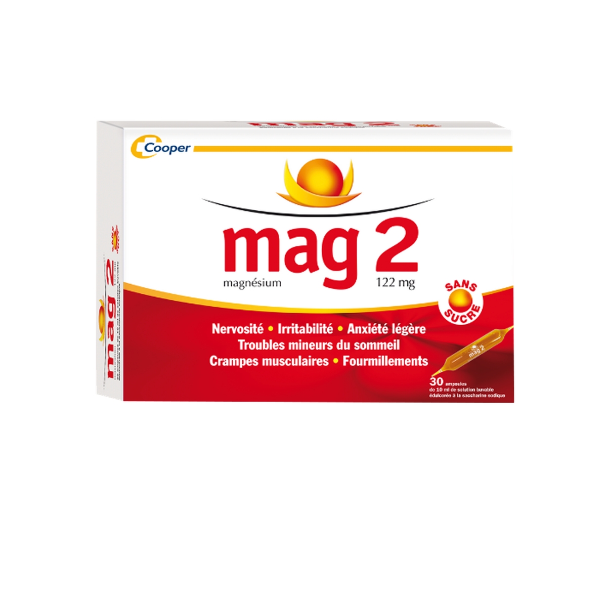 MAG 2 S/BUV S/S AMP 10ML 30