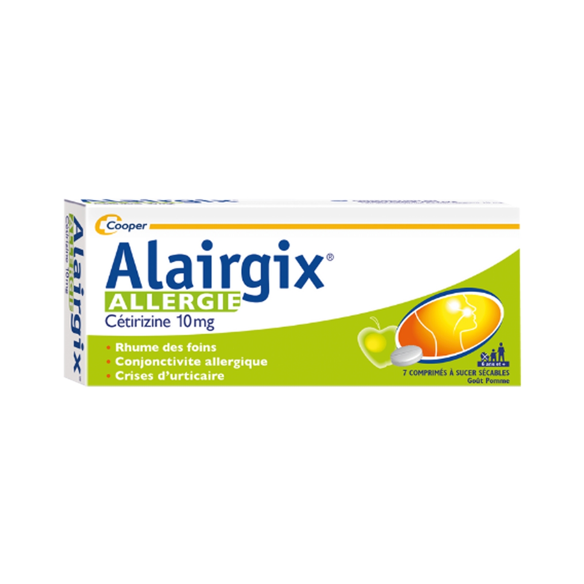 ALAIRGIX ALL.CETI.10MG CPR BT7