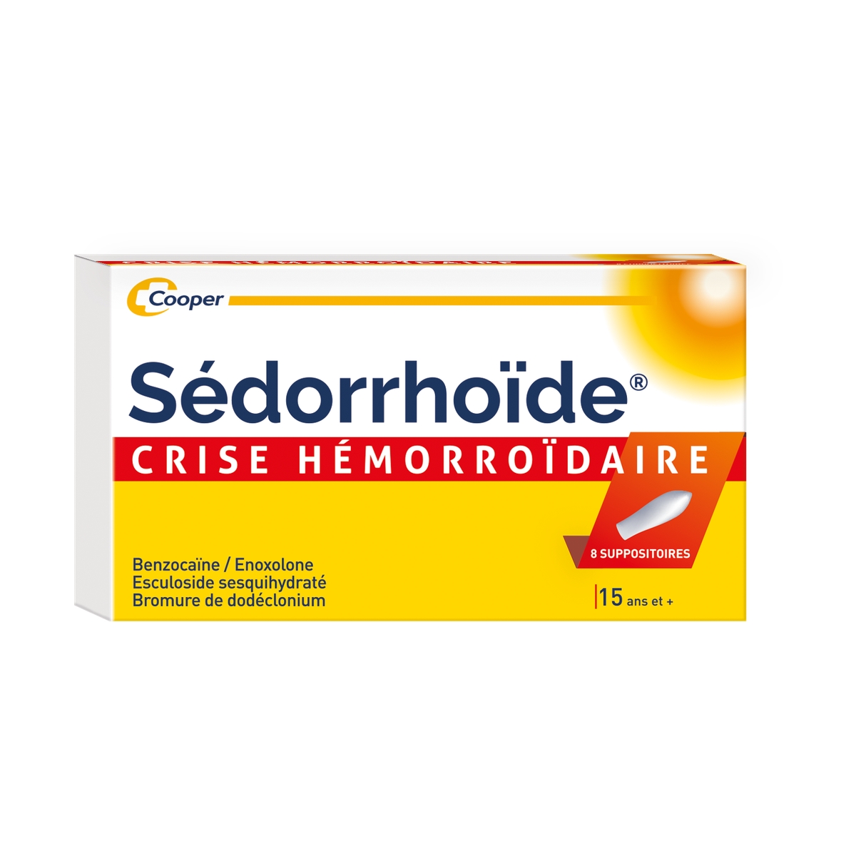 SEDORRHOIDE CRISE HEMOR. SUP 8