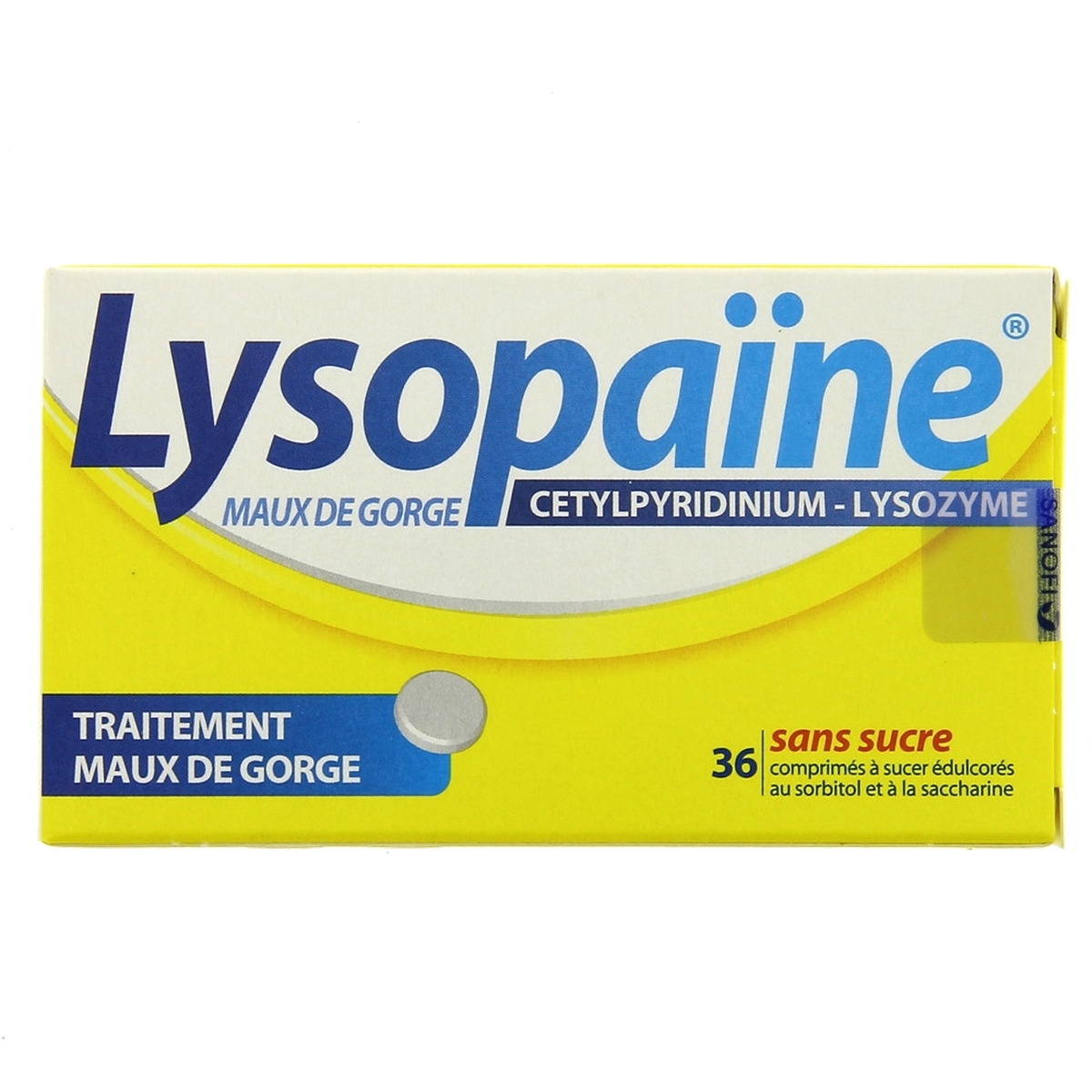 LYSOPAINE MENTHE CP 2X18