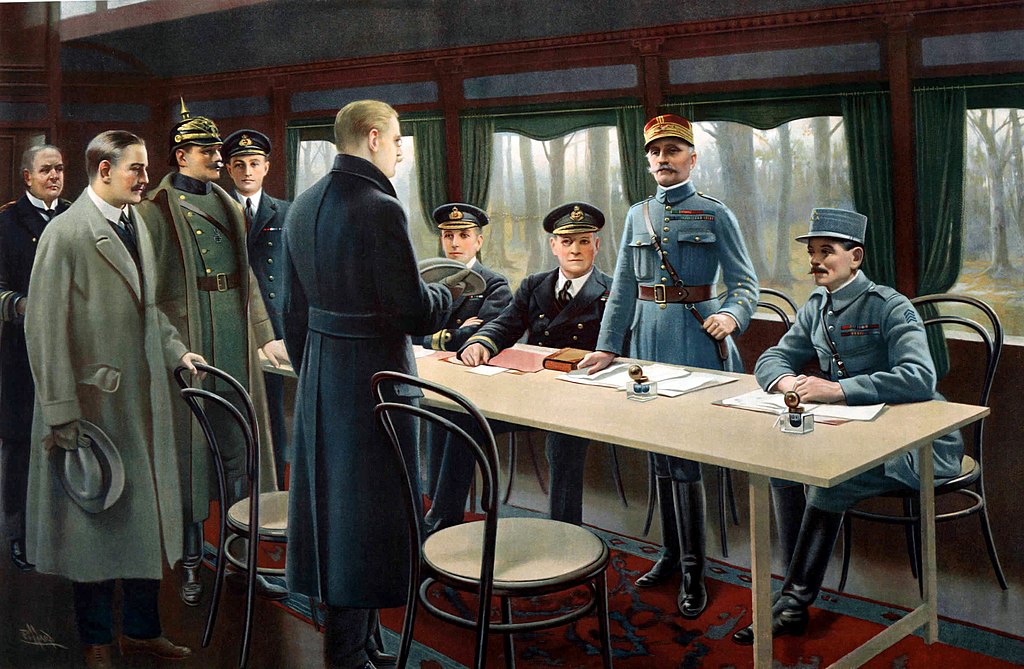 Signature de l’Armistice du 11 novembre 1918