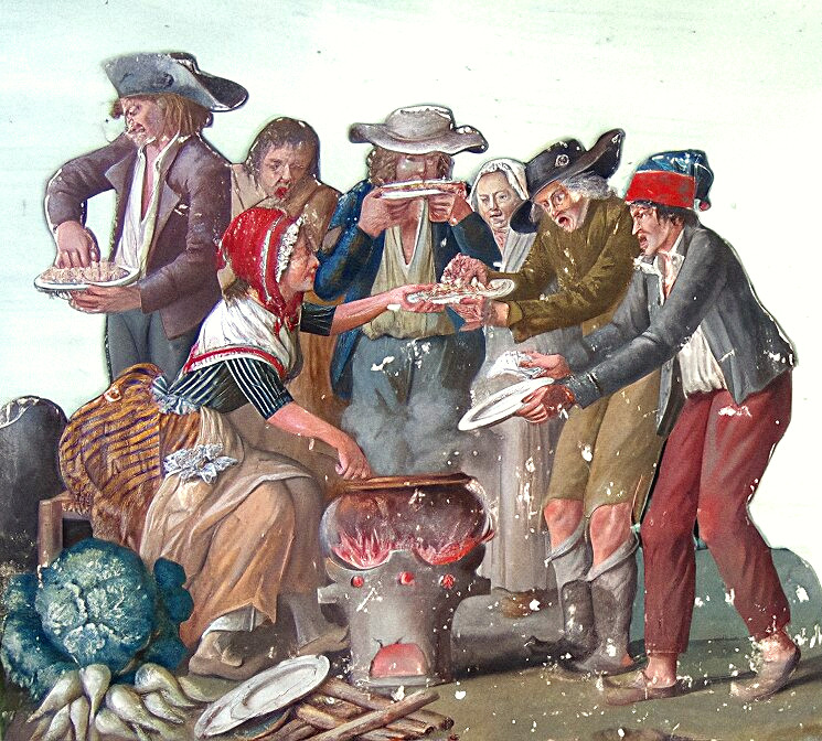 La disette du pain, vers vers 1789-1794