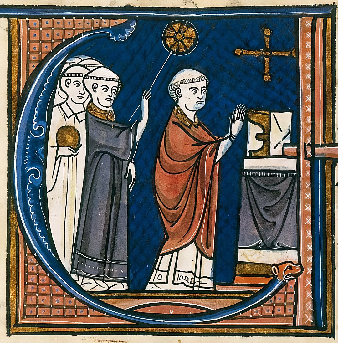 Évêque célébrant la messe