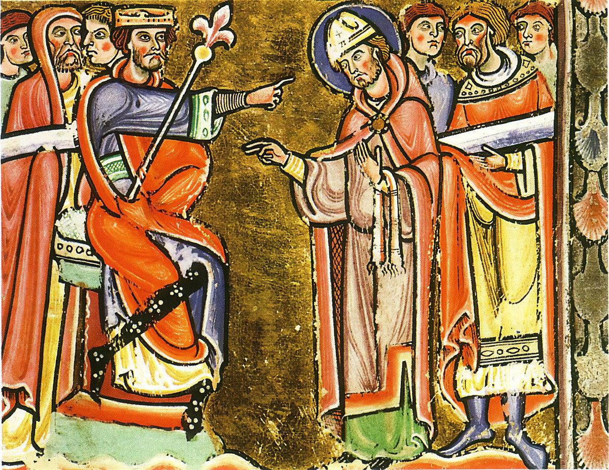 Saint Amand à la cour de Dagobert