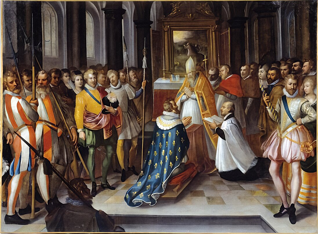 Abjuration de Henri IV à Saint Denis le 25 juillet 1593 Abjuration de Henri IV à Saint Denis le 25 juillet 1593