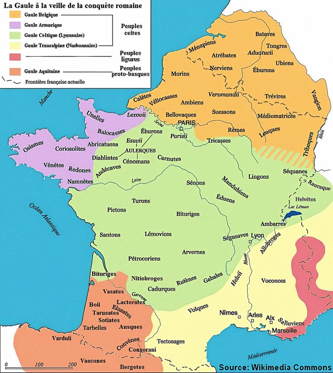 La Gaule à la veille de la conquête romaine