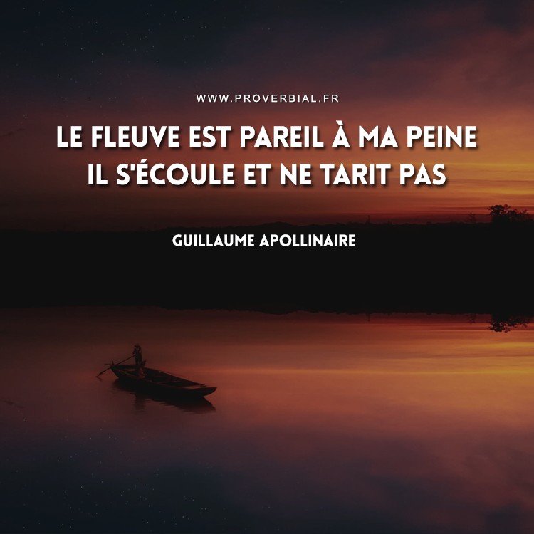 Citation de Guillaume Apollinaire