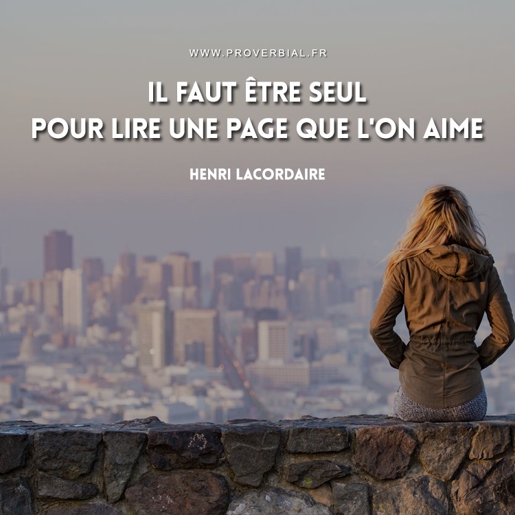 Citation de Henri Lacordaire