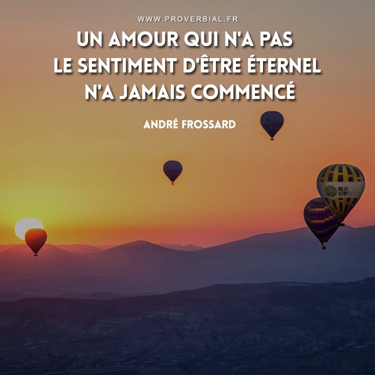 Citation de André Frossard