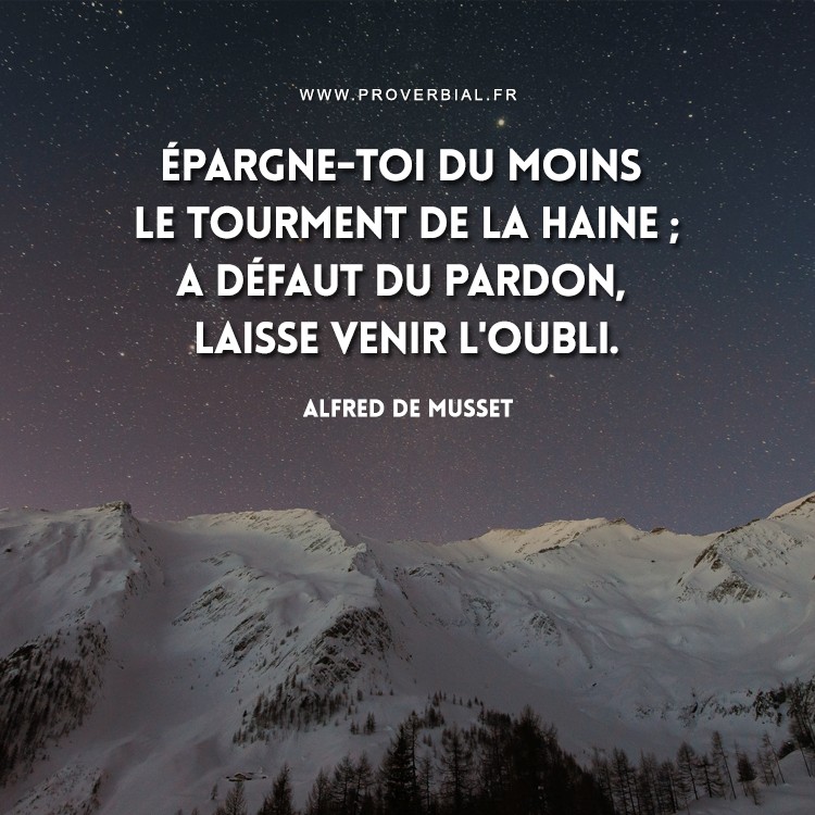 Citation de Alfred De Musset