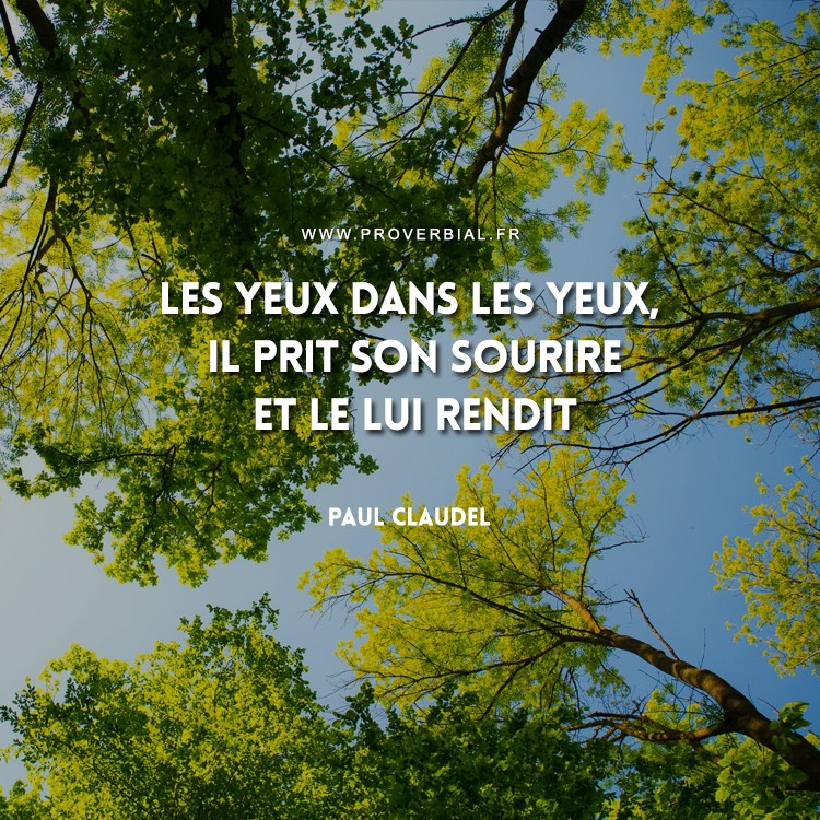 Citation de Paul Claudel