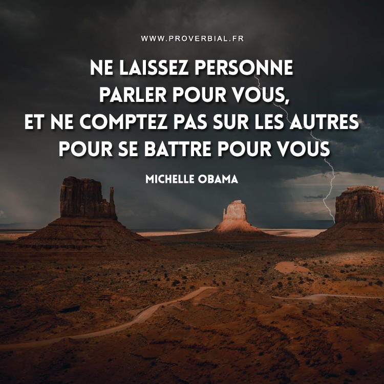 Citation De Michelle Obama