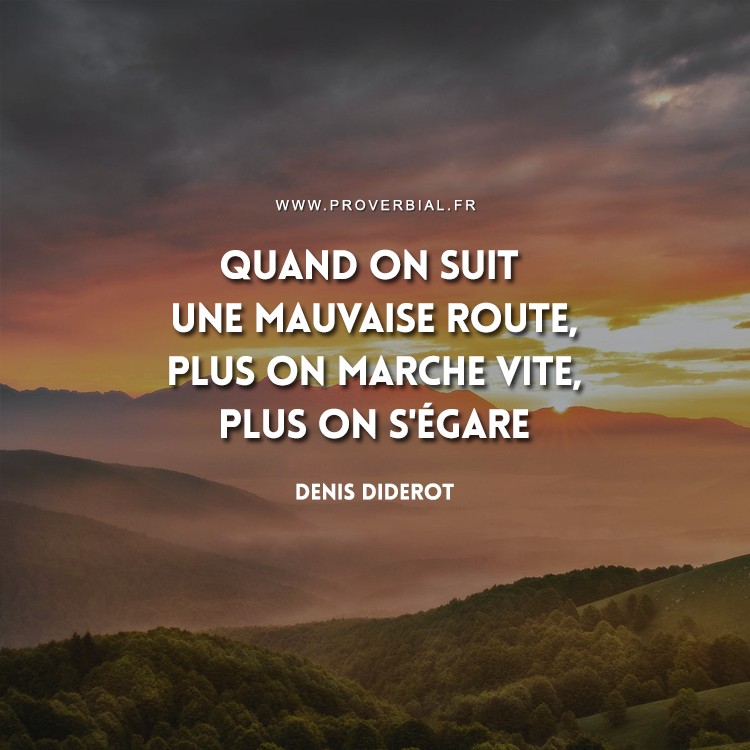 Citation de Denis Diderot