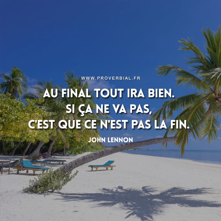 Citation De John Lennon