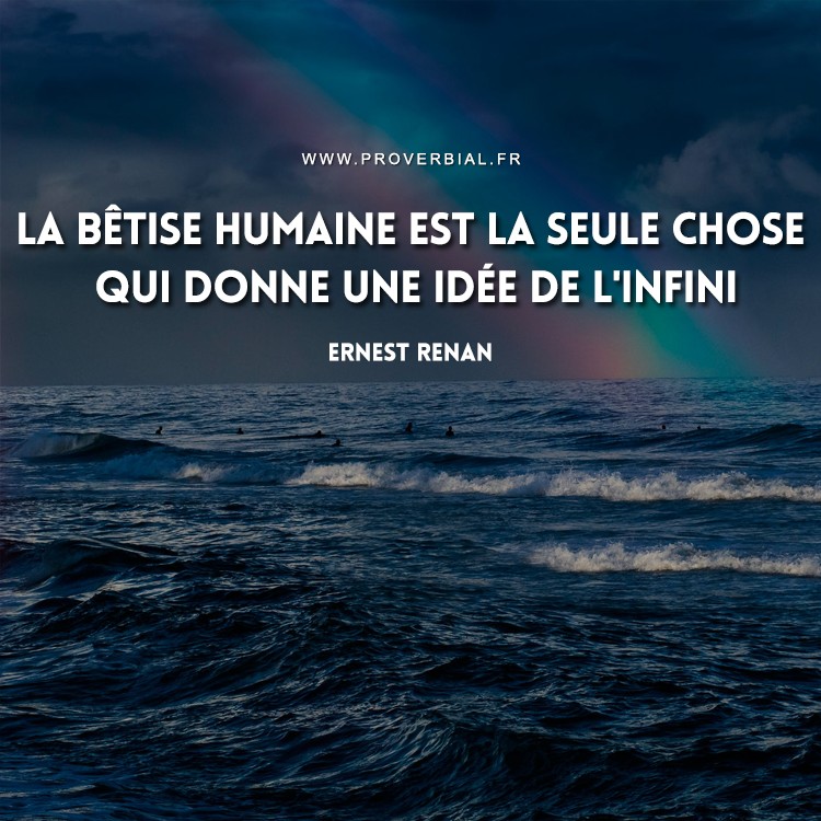 Citation De Ernest Renan