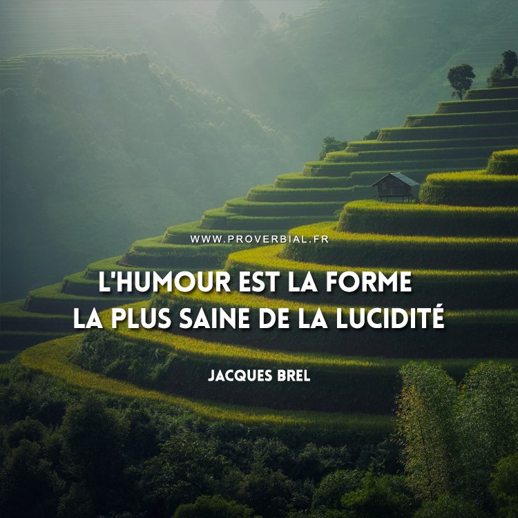 Citation de Jacques Brel