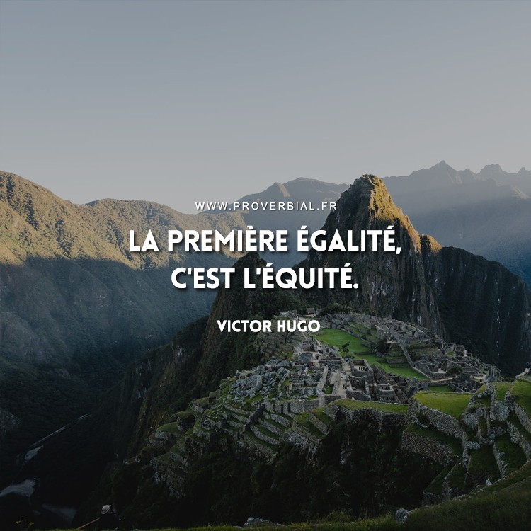Citation de Victor Hugo