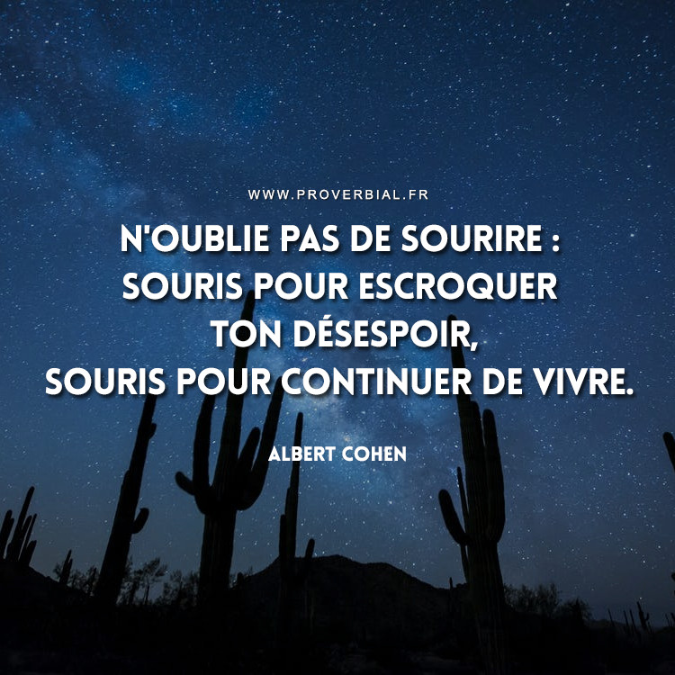 Citation De Albert Cohen