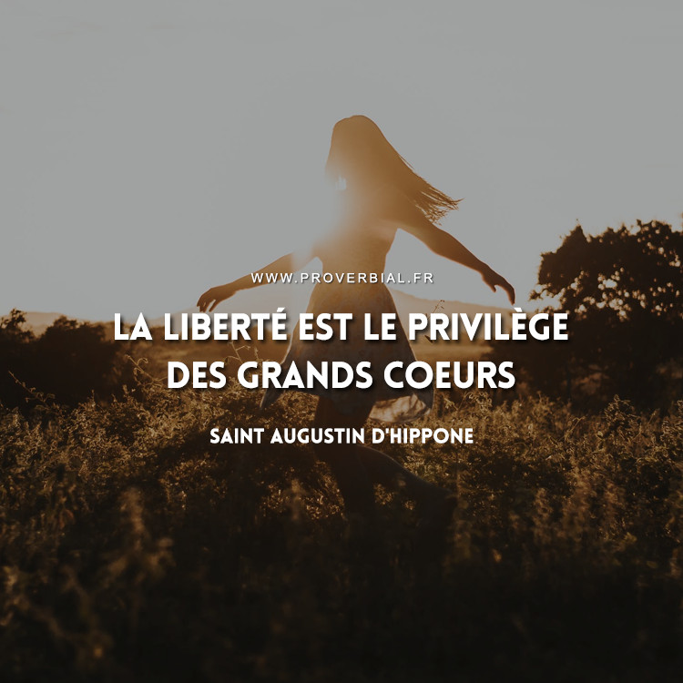 Citation de Saint Augustin D'Hippone