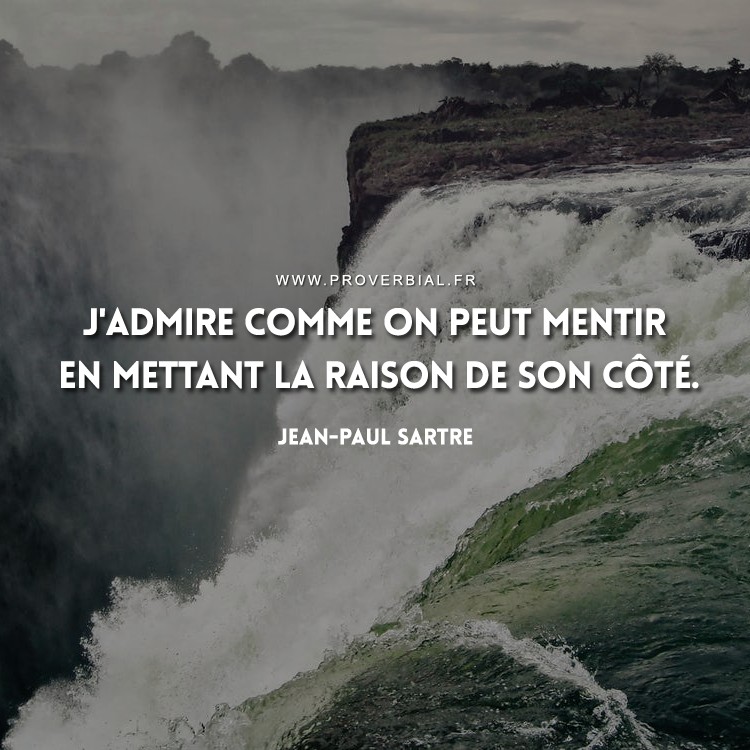 Citation De Jean Paul Sartre 2 Janvier 18
