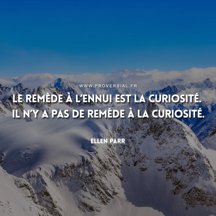 Citation De Ellen Parr 11 Janvier 18