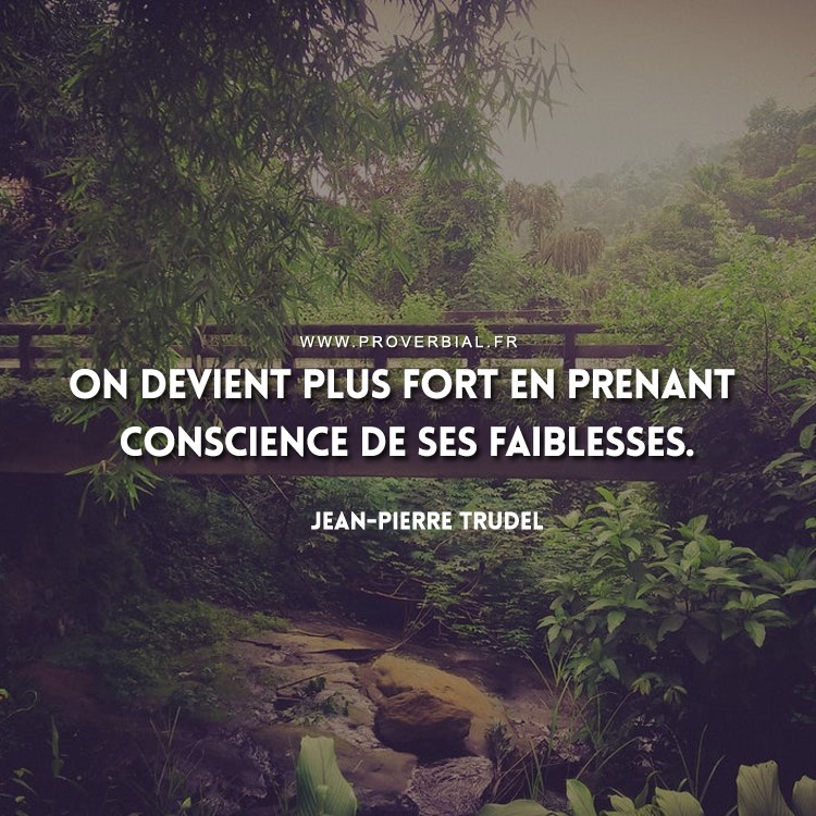 Citation de Jean-Pierre Trudel