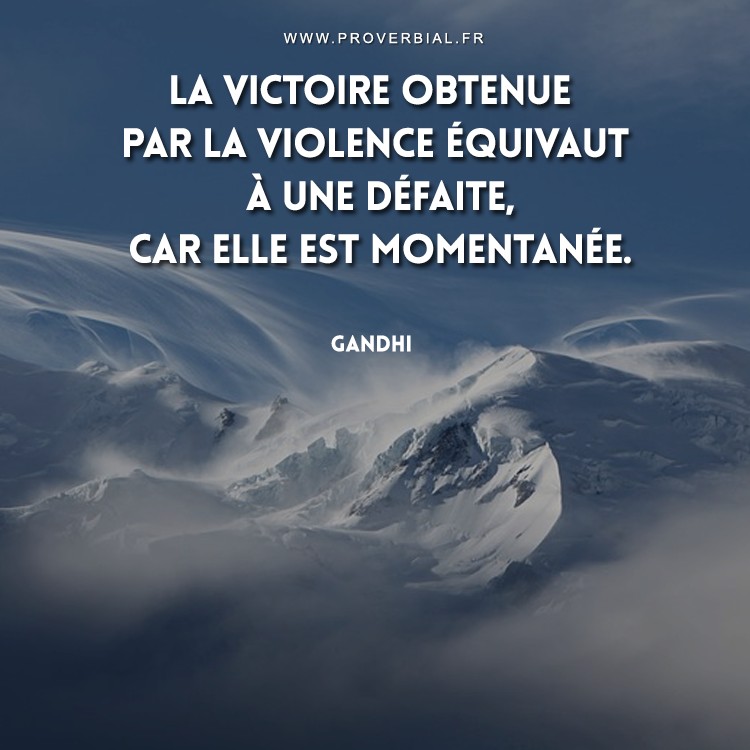 Citation De Gandhi 26 Mars 18