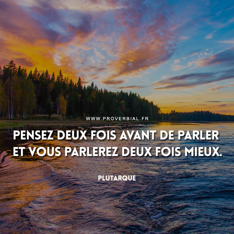 Citation de Plutarque