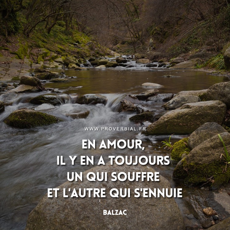 Citation de Balzac