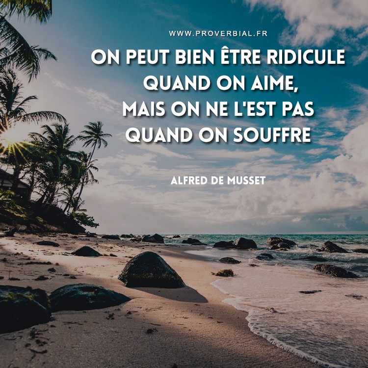 Citation de Alfred De Musset
