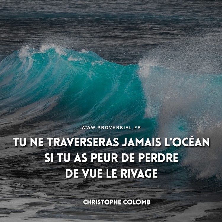 Citation De Christophe Colomb 13 Octobre 18