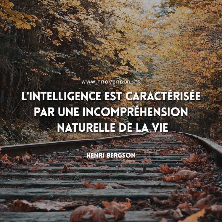 Citation De Henri Bergson 15 Octobre 18