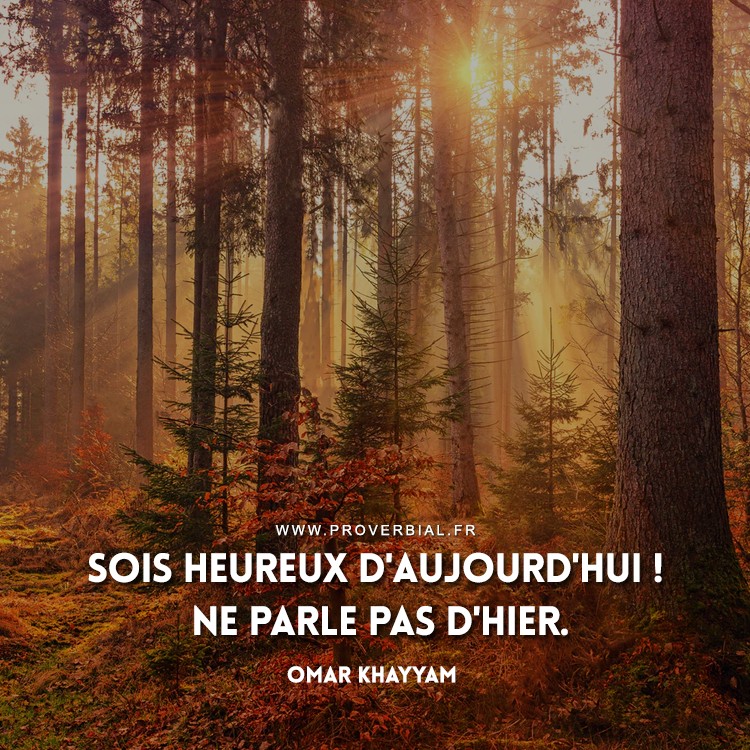 Citation de Omar Khayyam