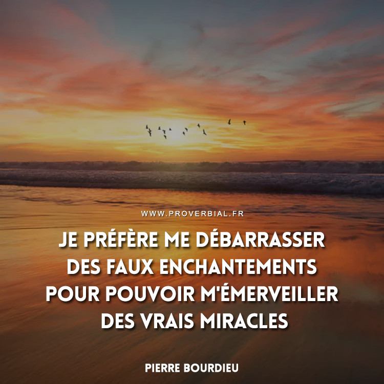 Citation de Pierre Bourdieu