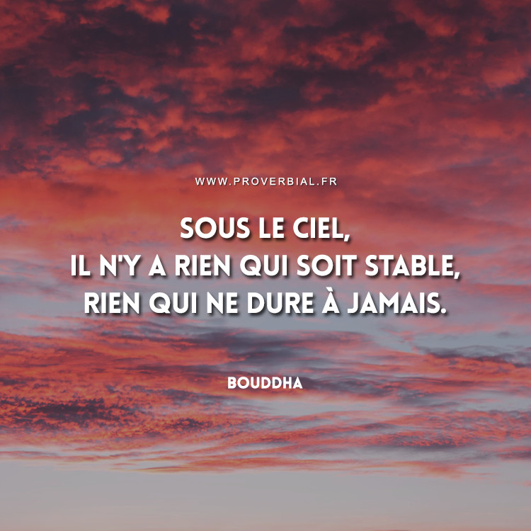 Citation de Bouddha