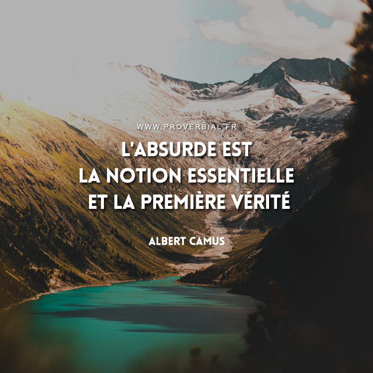 Citation De Albert Camus 29 Aout 19