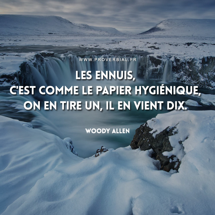 Citation De Woody Allen 31 Aout 19