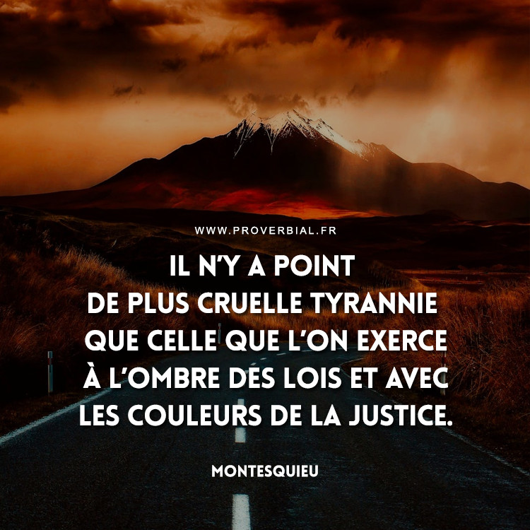 Citation De Montesquieu 6 Novembre 19