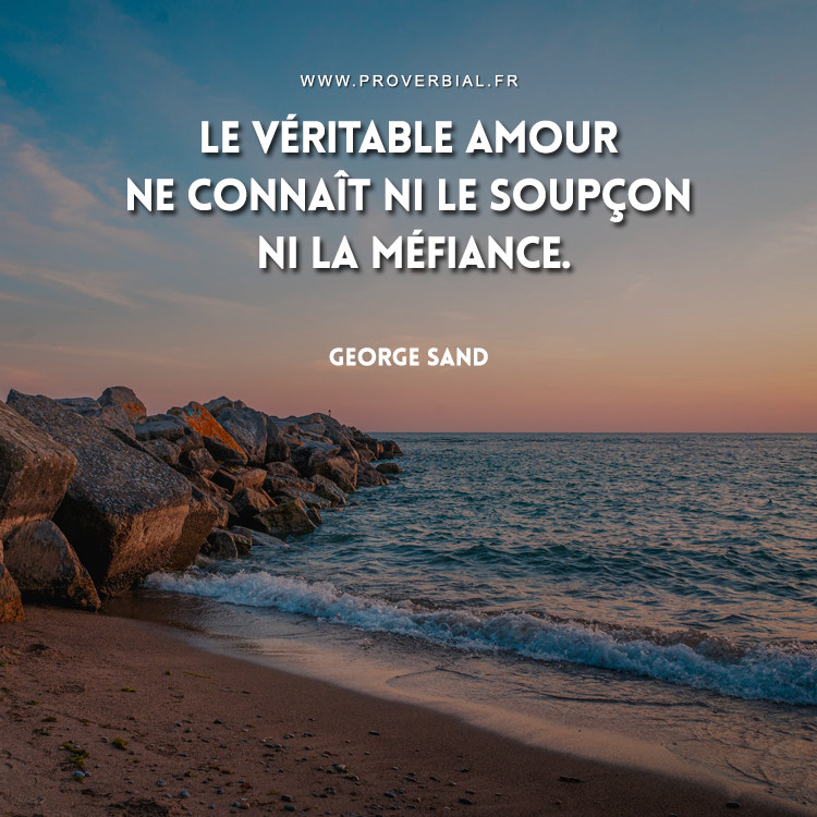 Citation de George Sand