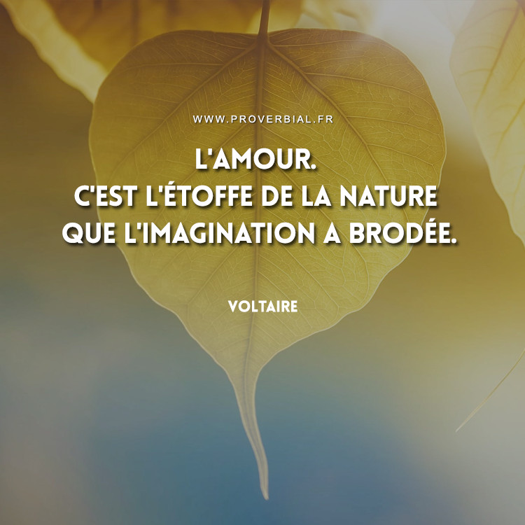 Citation de Voltaire