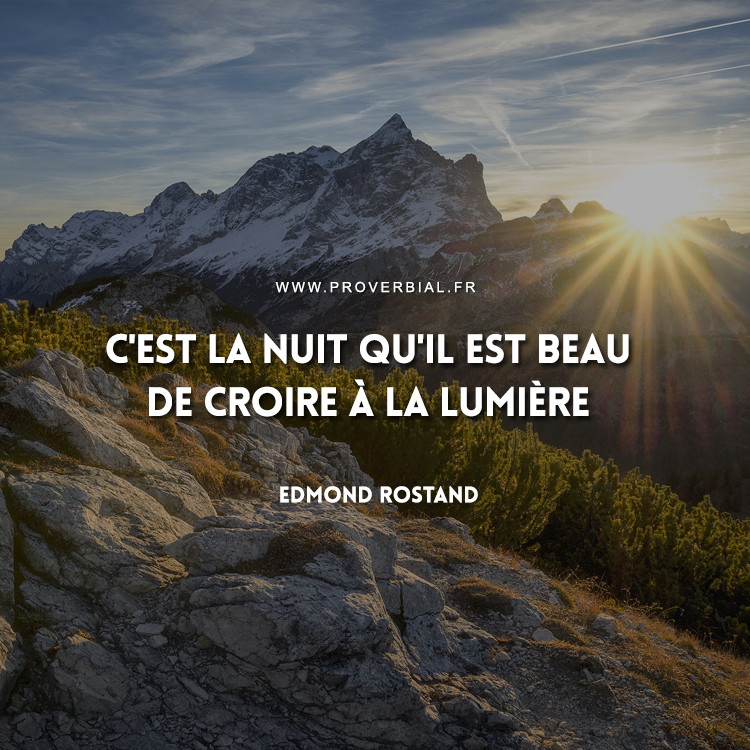 Citation de Edmond Rostand