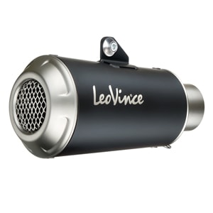 LEOVINCE LV-10 BLACK EDITION ACIER INOX