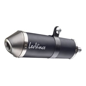LEOVINCE X-FIGHT BLACK EDITION STAINLESS STEEL