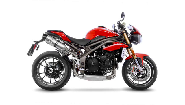 The new LeoVince LV ONE EVO for TRIUMPH SPEED TRIPLE 1050 R/S 2016-2017