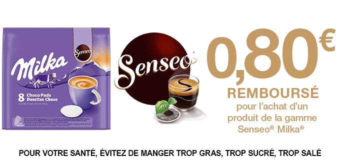 Senseo milka outlet